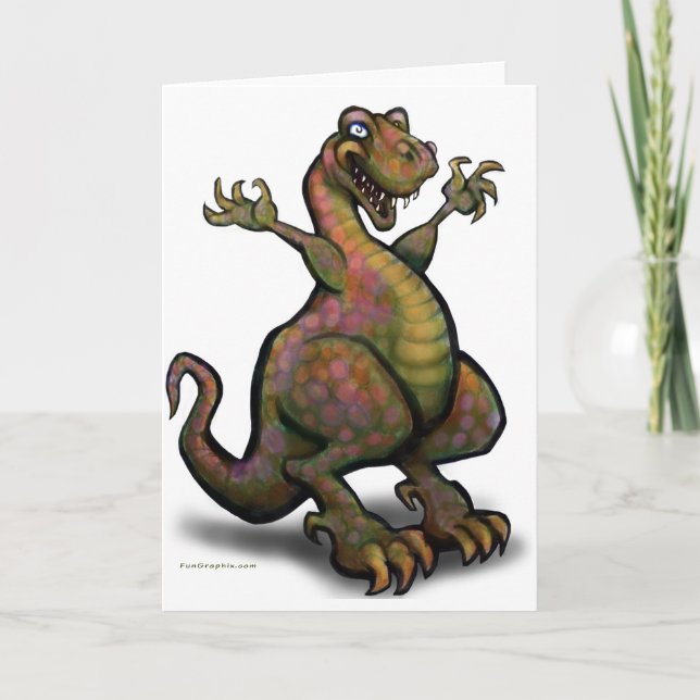 T-Rex Card (Front)