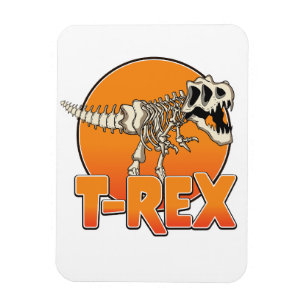 T-REX cartoon logo Magnet