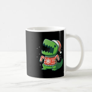 T-rex Christmas Fun Dinosaur Ugly Saurus  Coffee Mug