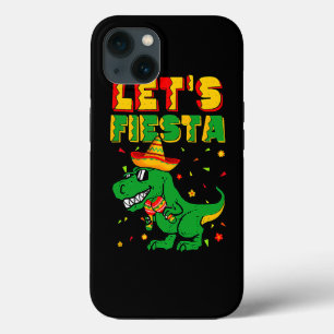 T Rex Cinco De Mayo Tee Tyrannosaurus Dinosaur Let iPhone 13 Case