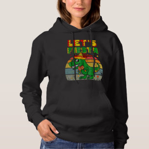 T Rex Cinco De Mayo Tyrannosaurus Dinosaur Lets F Hoodie