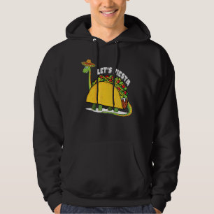 T Rex Cinco De Mayo Tyrannosaurus Dinosaur Lets F Hoodie
