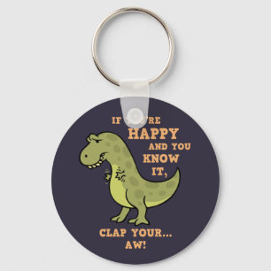 T-Rex Clap II Key Ring