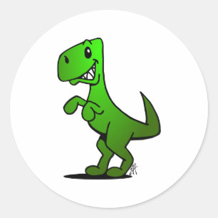 T-Rex Classic Round Sticker