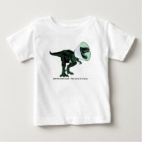 T-Rex Cone of Shame 2 baby T