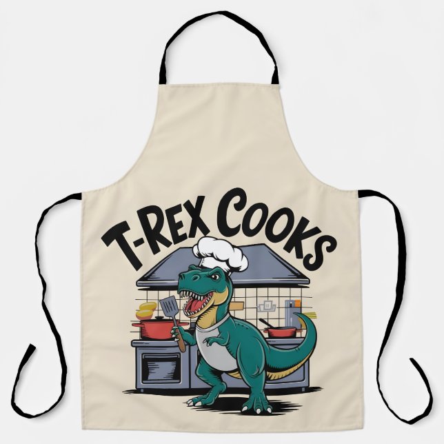 T-Rex Cooks Apron (Front)