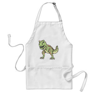 T-rex!  Customisable! Standard Apron