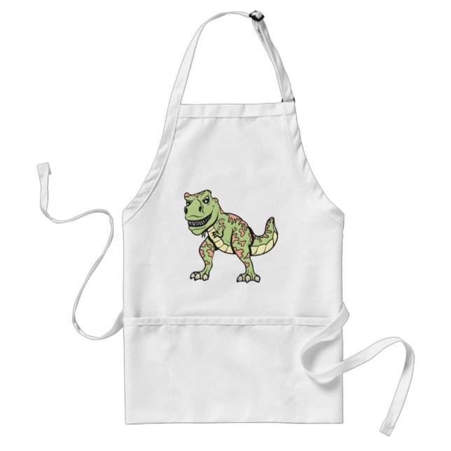 T-rex!  Customisable! Standard Apron (Front)