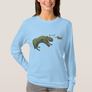 T-Rex Dinosaur Boop womens top