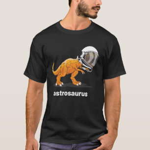 T Rex Dinosaur Cute Astrosaurus Dino In Space T-Shirt