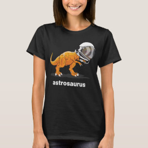 T Rex Dinosaur Cute Astrosaurus Dino In Space T-Shirt