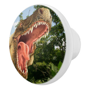 T-Rex Dinosaur Dresser Drawer Knob Pull