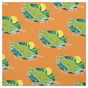 T rex Dinosaur Fabric