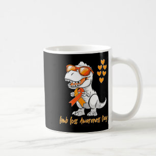 T-Rex Dinosaur Limb Loss Awareness Dino Kid Coffee Mug
