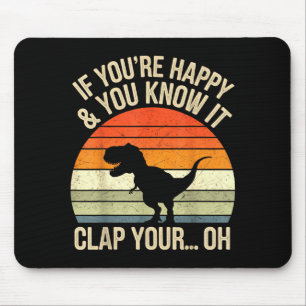 T Rex Dinosaur Meme Funny Dino For Men Women Boy K Mouse Pad