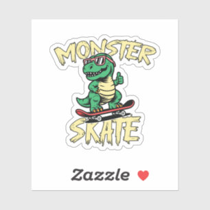 T-Rex Dinosaur Monster Skate
