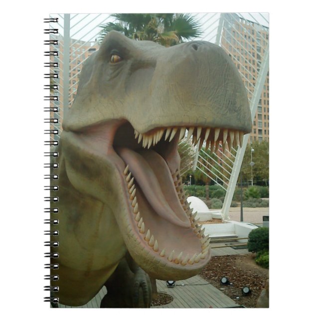T-Rex Dinosaur Notebook (Front)