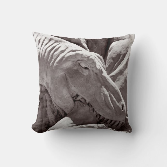 T-Rex Dinosaur Pillow (Front)