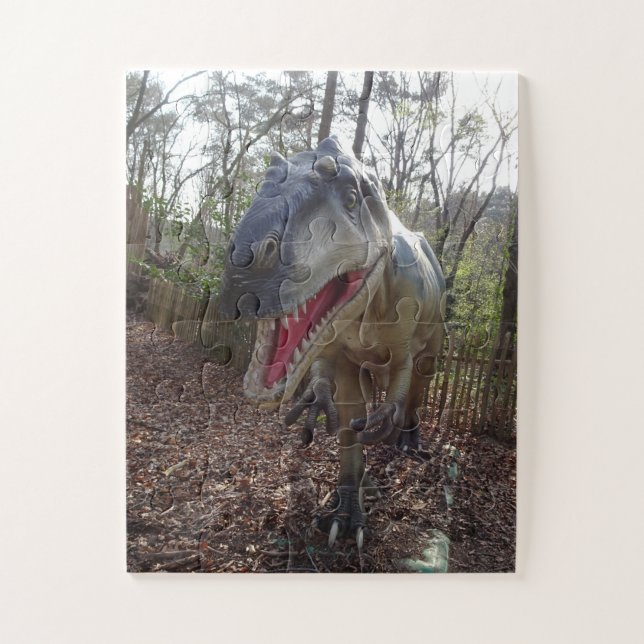 T-Rex Dinosaur Puzzle (Vertical)