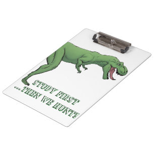T-Rex Dinosaur School Supplies Clipboard