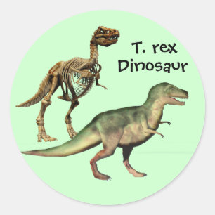 T. rex Dinosaur stickers