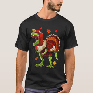 T Rex Dinosaur Thanksgiving S Turkey Thanksgiving T-Shirt