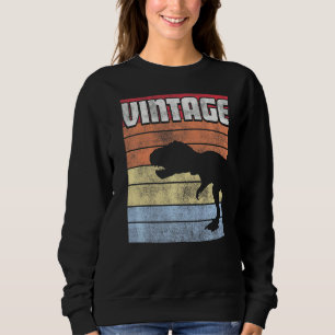 T Rex Dinosaur Tyrannosaurus Retro Style Vintage B Sweatshirt