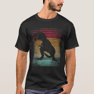 T Rex Dinosaur Vintage Retro Style Tyrannosaurus M T-Shirt