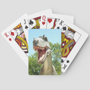 T-Rex Dinosaurs Playing Cards