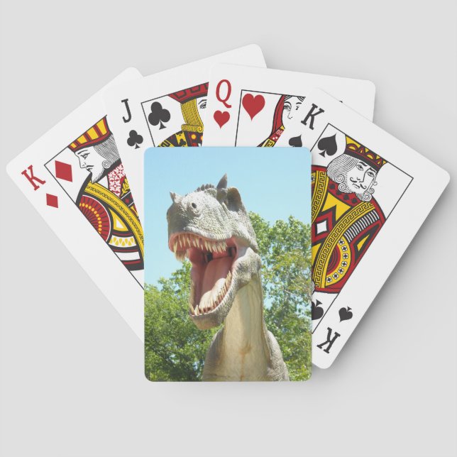 T-Rex Dinosaurs Playing Cards (Back)