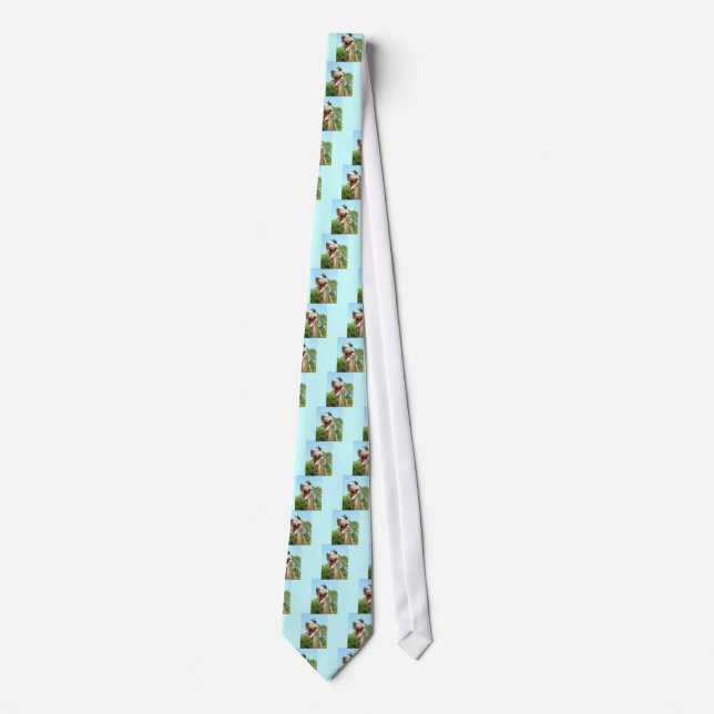 T-Rex Dinosaurs Tie (Front)
