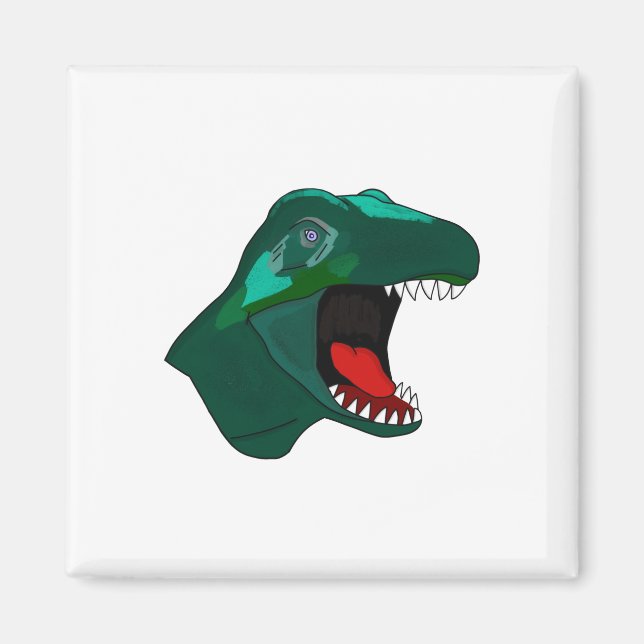 T Rex Dinossaur Magnet (Front)