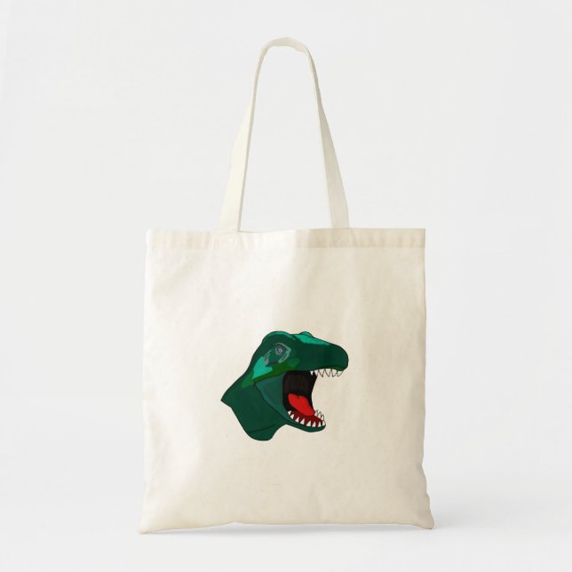 T Rex Dinossaur Tote Bag (Front)