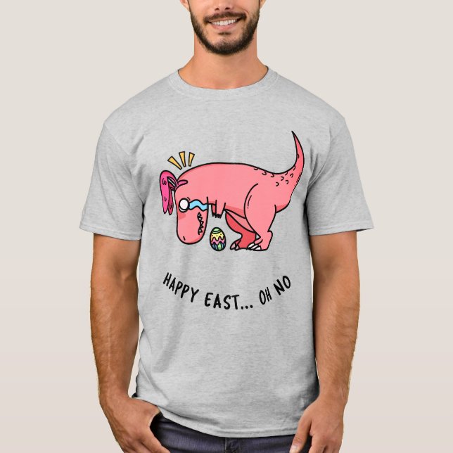 T-Rex Easter Struggle Shirt (Front)