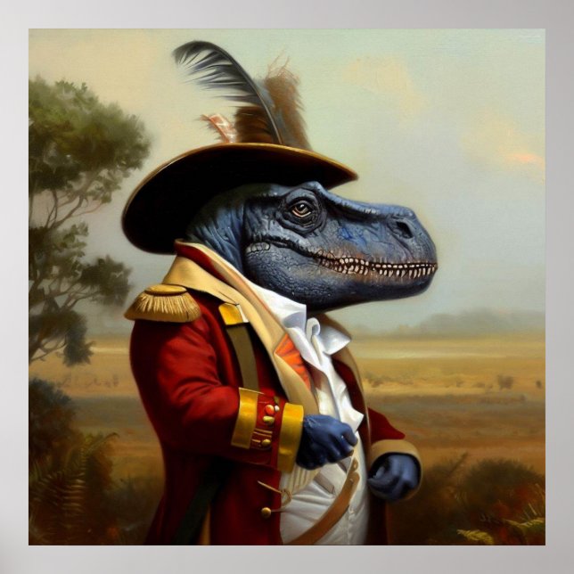 T Rex Explorer Poster (Front)