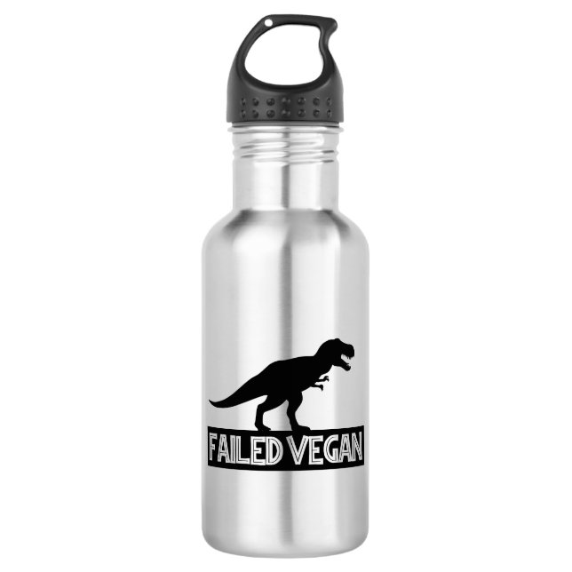 T-Rex Failed Vegan 532 Ml Water Bottle (Front)