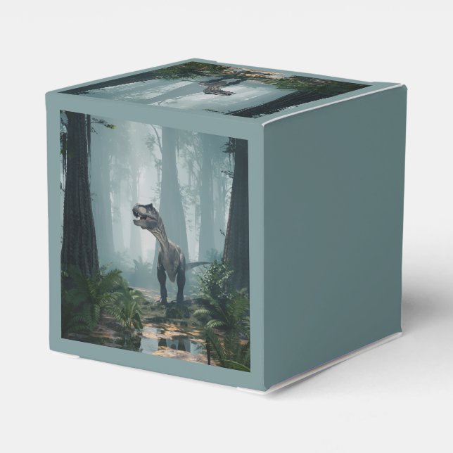 T-Rex Favour Box (Back Side)