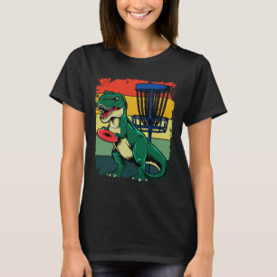 T Rex Frisbee Dinosaur Recreational Tosser Dino Di T-Shirt