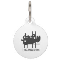 T-rex hates lifting - Choose background colour