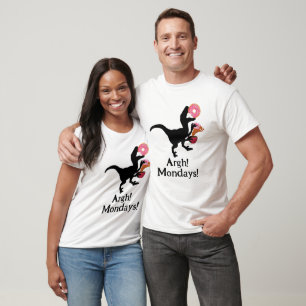 T-Rex Hates Mondays T-Shirt