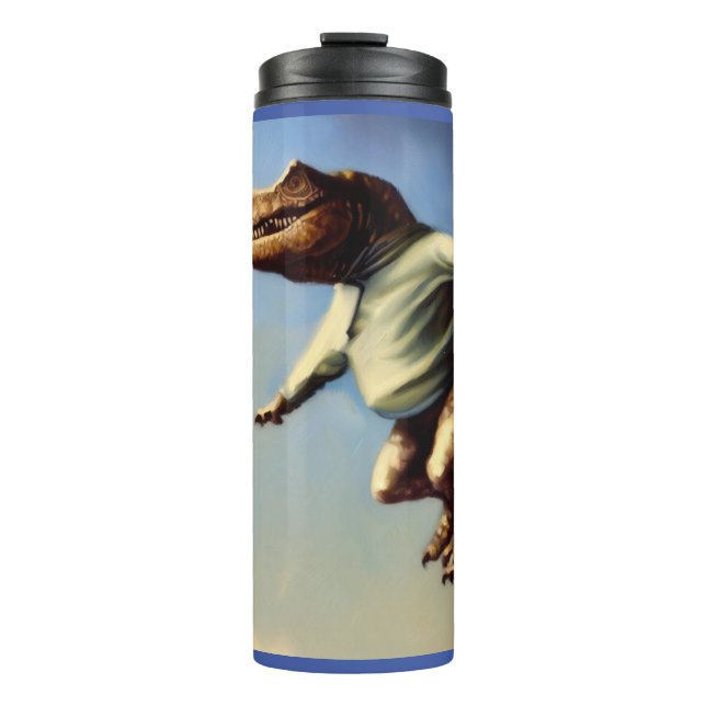 T Rex Jumping Thermal Tumbler (Front)