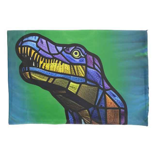 T-Rex King Of The Dinosaurs Pillowcase (Front)