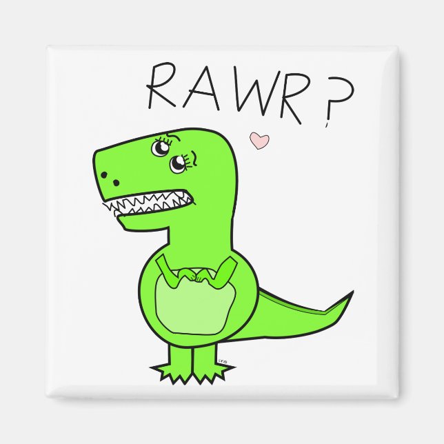 T-Rex Magnet (Front)