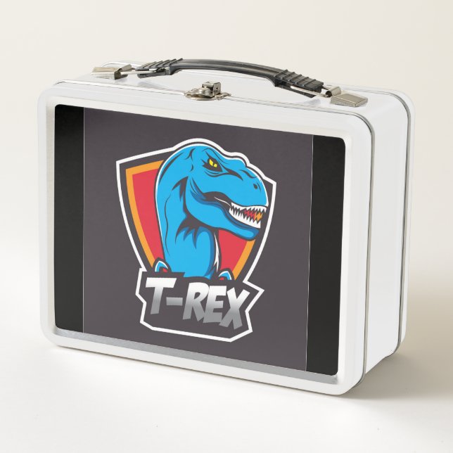 T-Rex Metal Lunch Box (Front)
