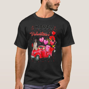 T Rex Monster Truck Riding Toddler Valentineu2019s T-Shirt