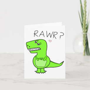T-Rex Notecard