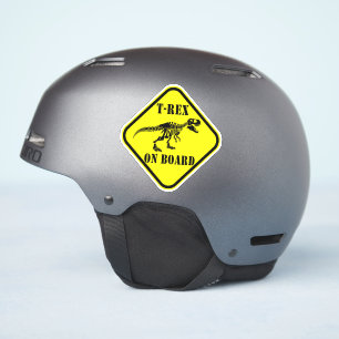 T-Rex on Board Sticker
