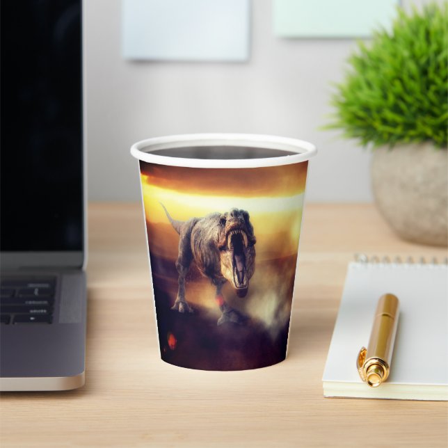T-Rex Paper Cups (Insitu)