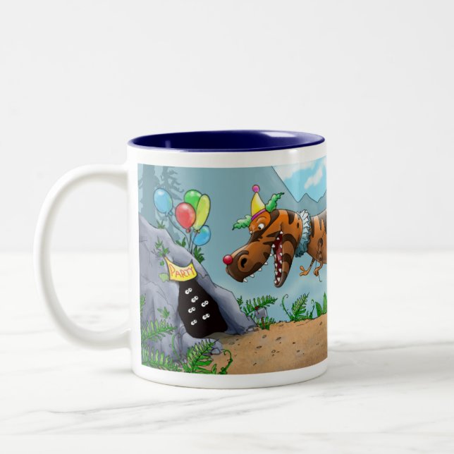 T-Rex Party Mug (Left)