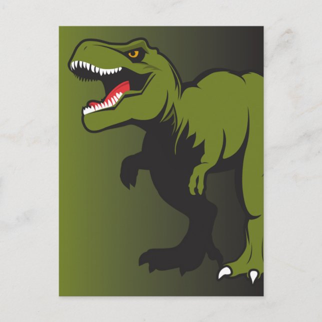 T-Rex Personalised items Postcard (Front)